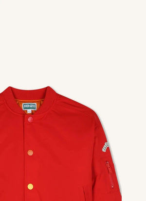 Kenzo - Bomber con parche bordado Kenzo | Rojo
