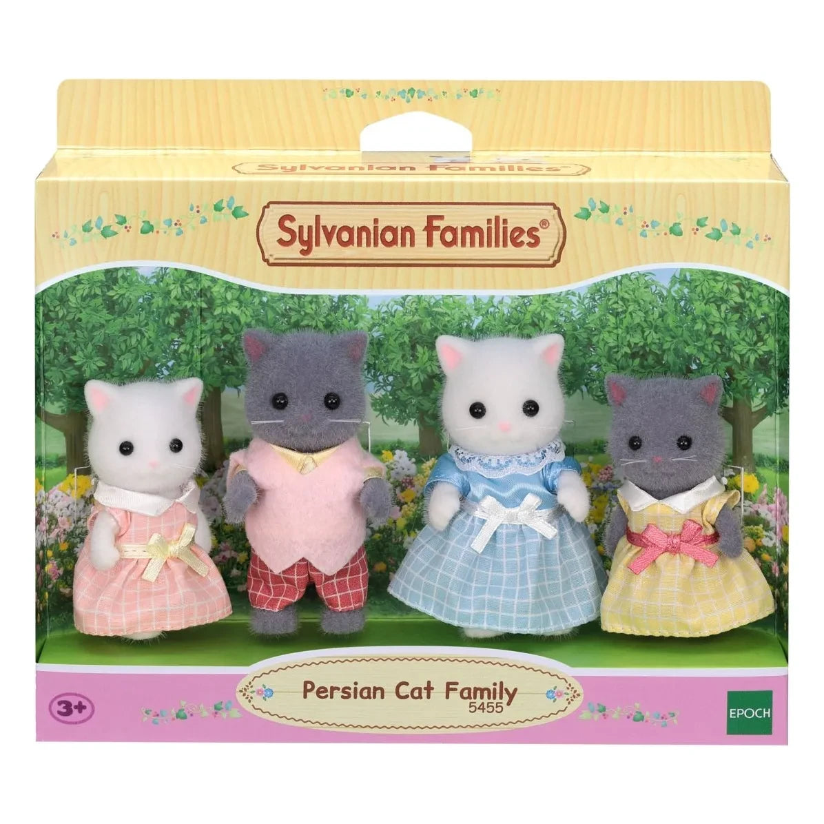 Sylvanian Families - Familia Gatos Persas