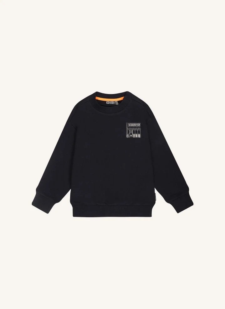 Tumble N'Dry - Sudadera Orgánica Keighley | Azul Oscuro