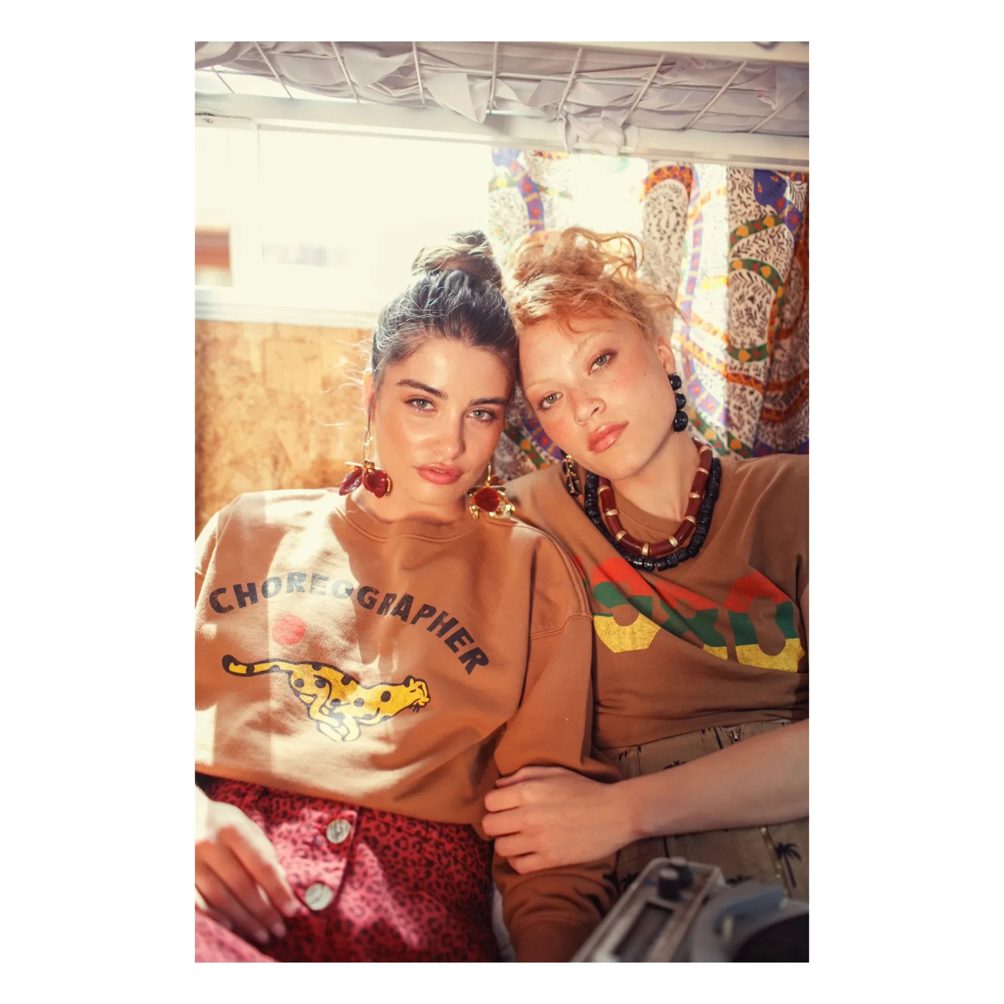 Sisters Department - Sudadera Julie Algodón orgánico | Marrón
