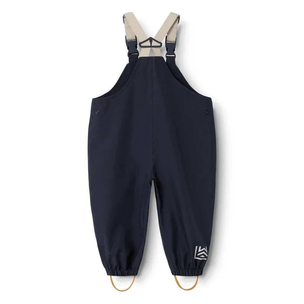 Liewood - Conjunto de lluvia Manu Colorblock fabricado con fibras recicladas | Verde oscuro