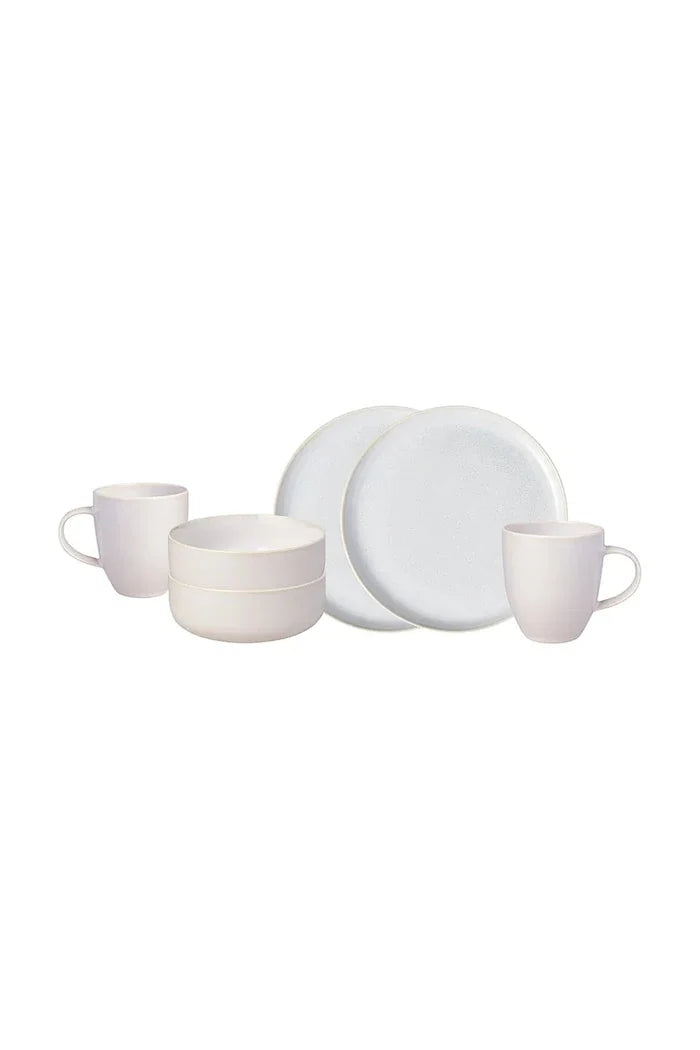 Villeroy & Boch Crafted Cotton Juego de Desayuno para Dos (6 piezas)