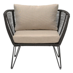 Bloomingville - Mundo Lounge al aire libre | Negro