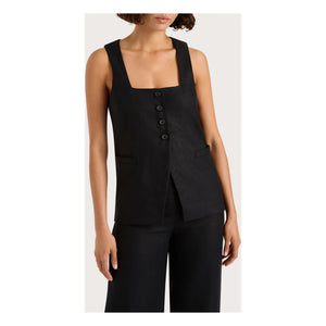 Faithfull the Brand - Chaqueta sin mangas Jackie | Negro