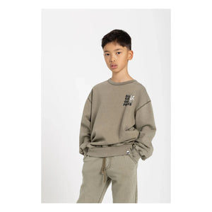Hundred Pieces - Sudadera de algodón orgánico Ryde | Caqui