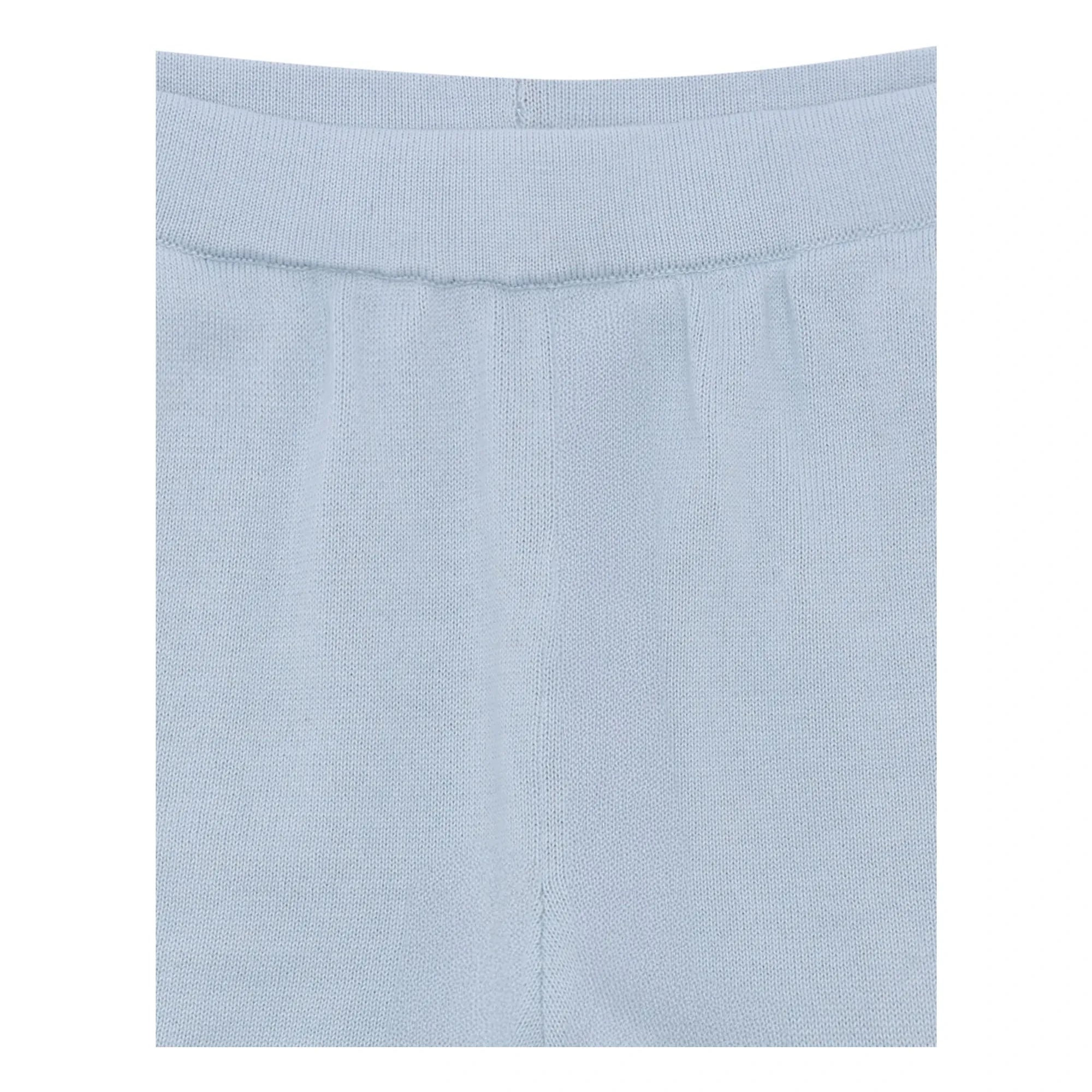 FUB - Shorts de punto de algodón orgánico | Azul claro