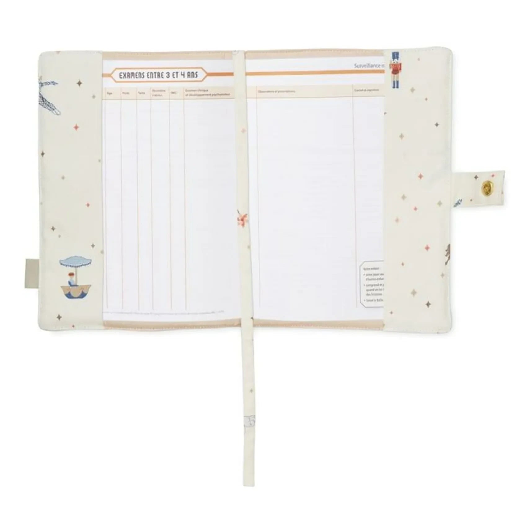 Cam Cam - Carrousel, funda de libro de salud