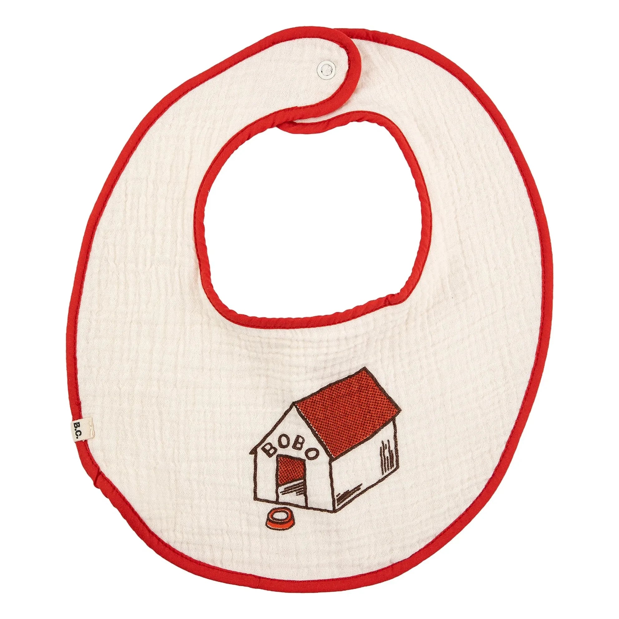 Bobo Choses - Conjunto de 2 baberos de granja | Rojo