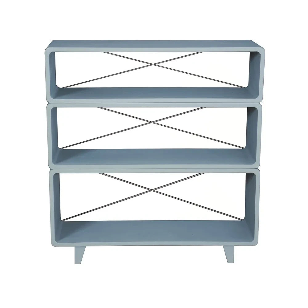 Laurette - Estantería "Millefeuille" Gris medio