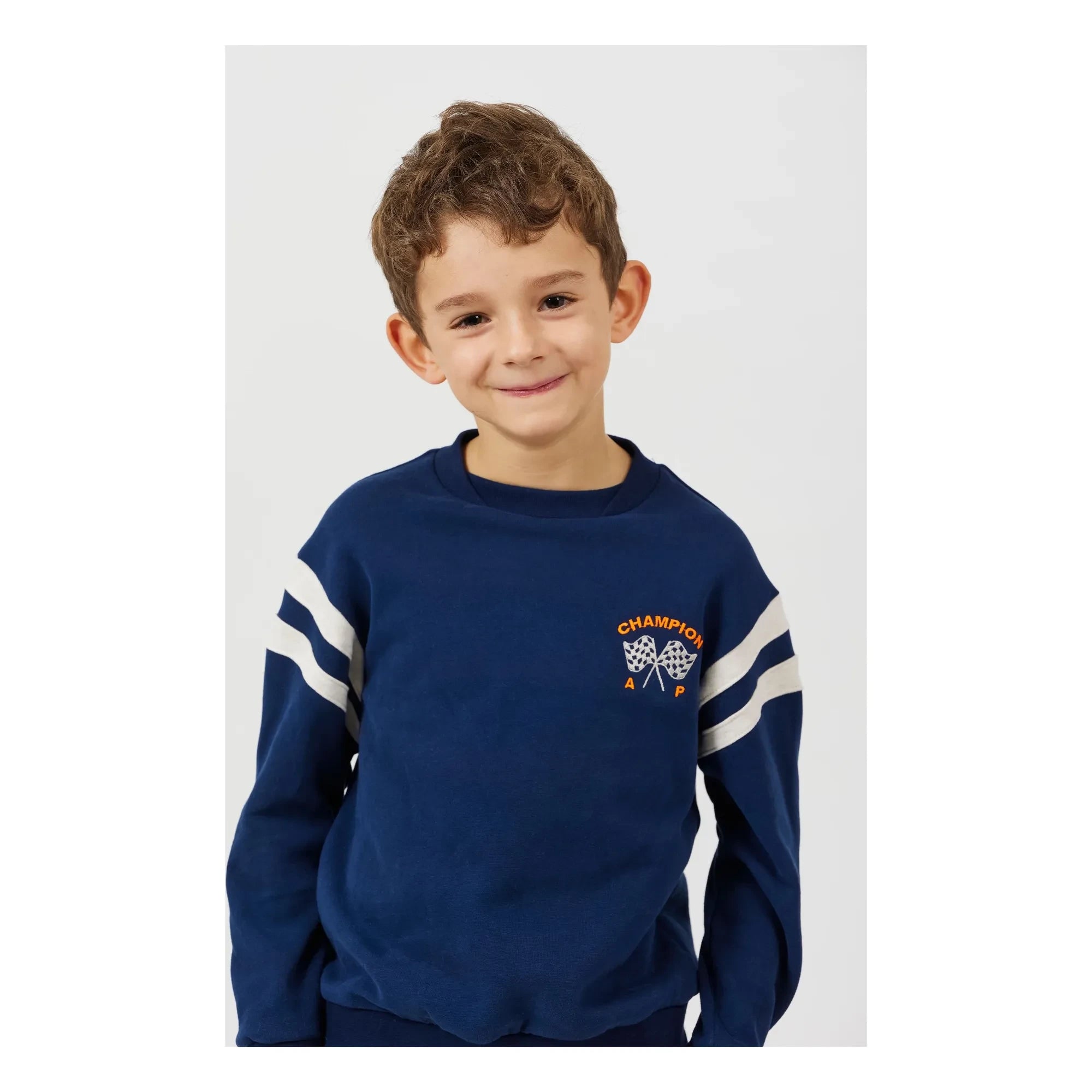 Arsène et Les Pipelettes - Sudadera Godson de algodón orgánico | Azul marino