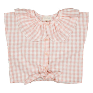 Louis Louise - Blusa Vichy April | Rosa pálido