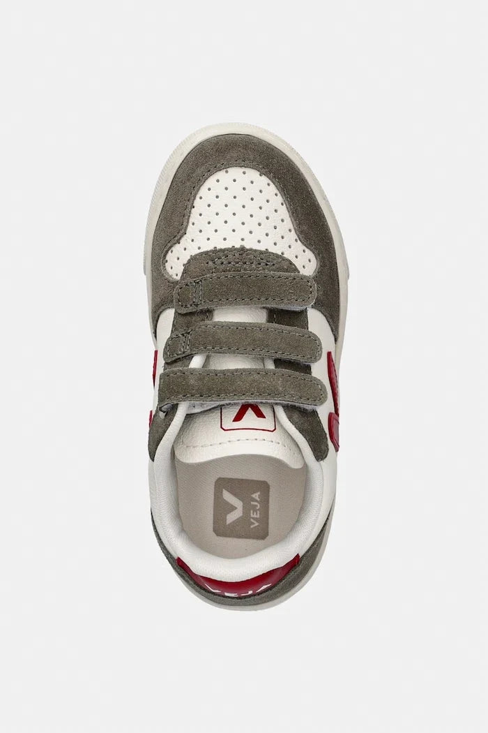 Zapatillas deportivas de piel V-10 para niño de Veja Small