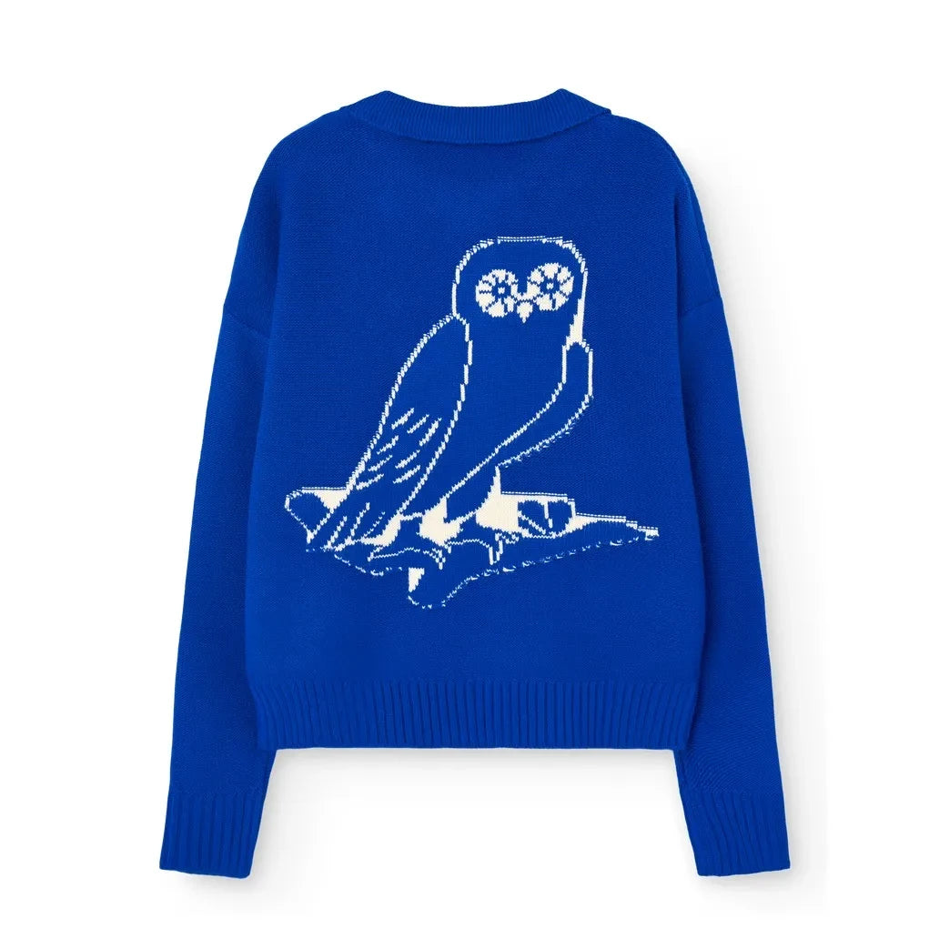 The Animals Observatory - Raven Owl Jersey | Azul