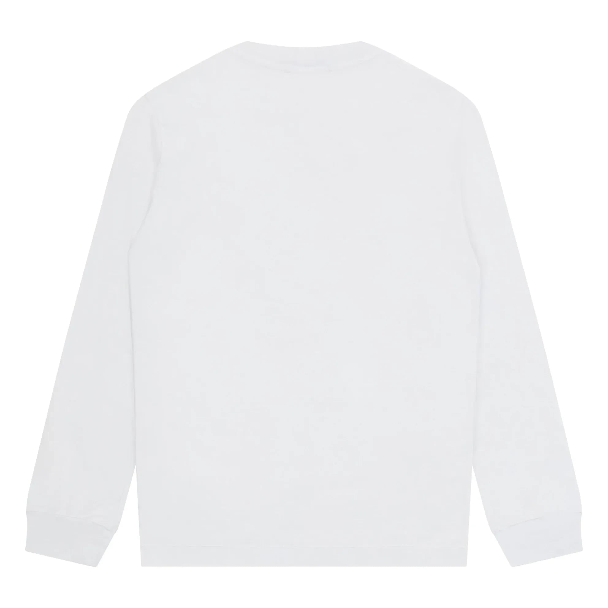 Stone Island - Camiseta Logo Manga Larga | Blanco