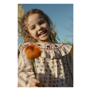 Louise Misha - Ilaria organik pamuk bluz | Krem