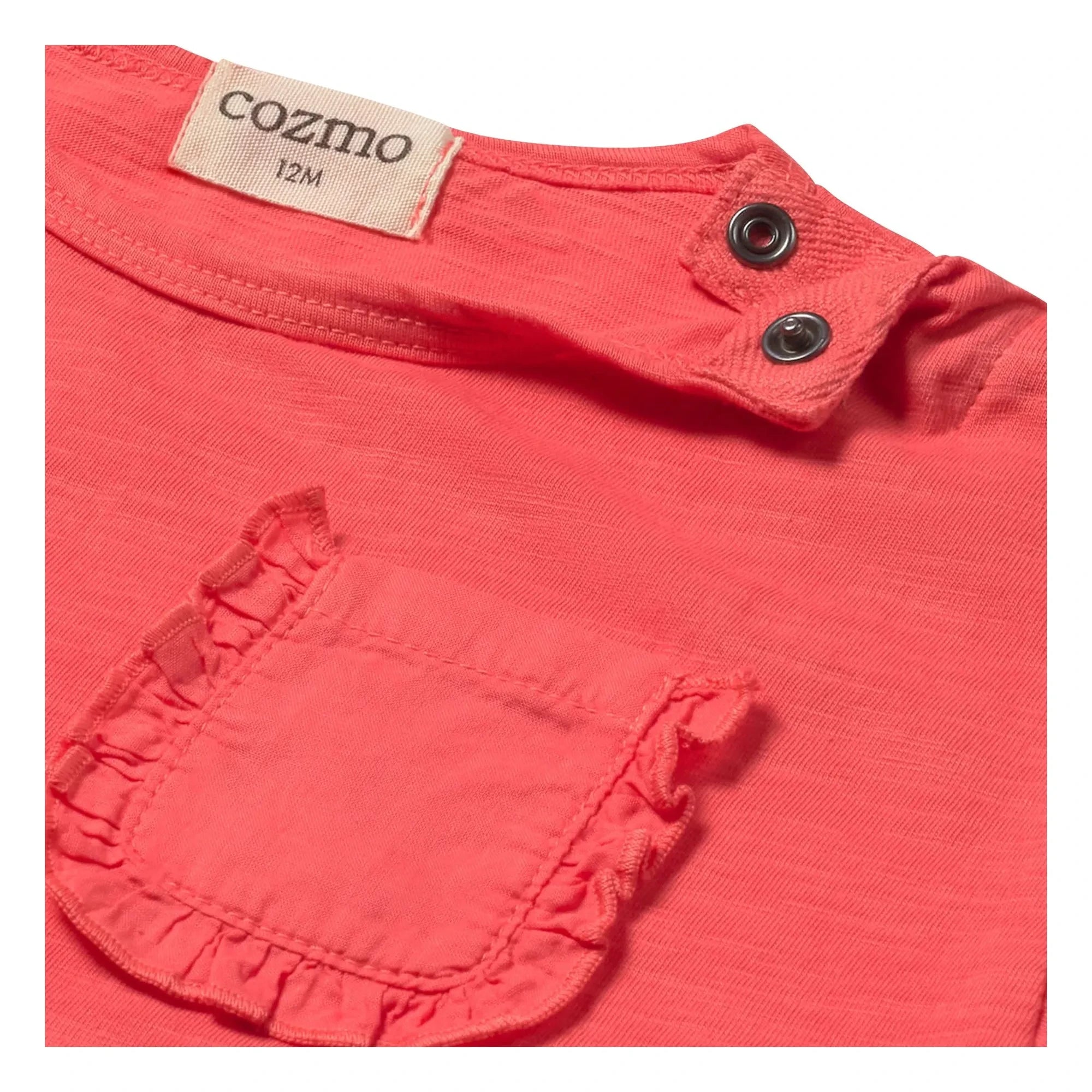 Cozmo - Camiseta de bolsillo volador Brisa | Rojo