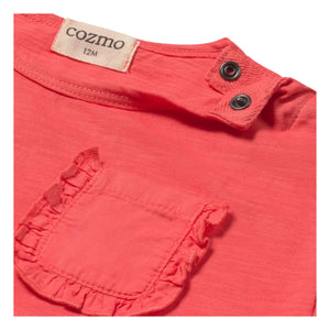 Cozmo - Camiseta de bolsillo volador Brisa | Rojo