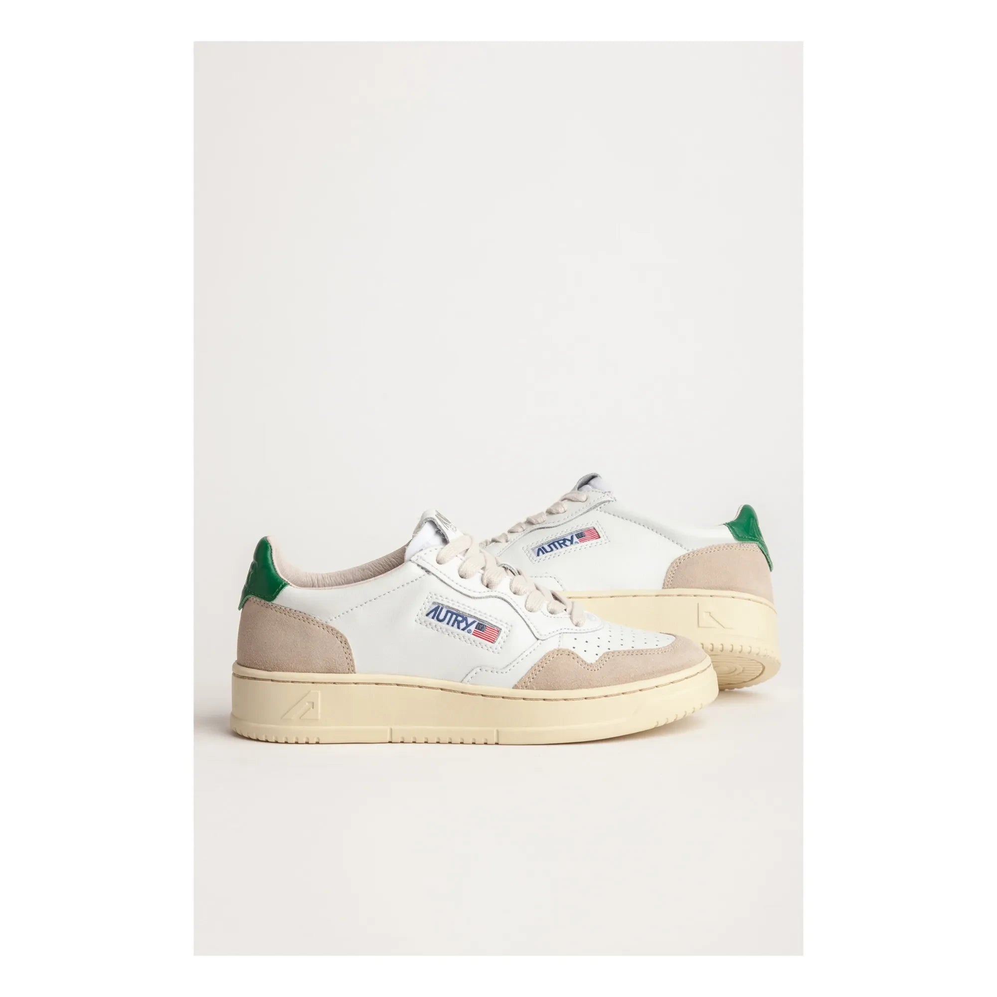 Autry - Zapatillas bajas de piel/ante Medalist | Verde