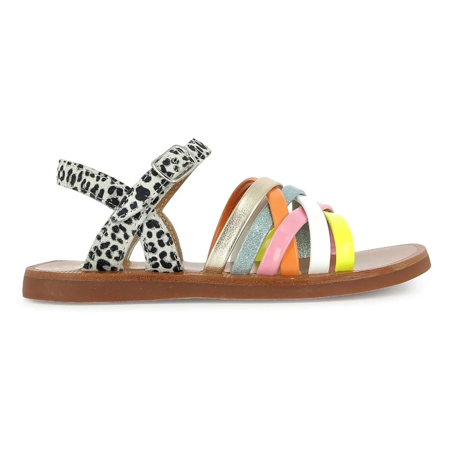 Pom d'Api - Sandalias Plagette Lux | Naranja