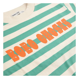 Bobo Choses - Camiseta de rayas Bobo Choses | Verde