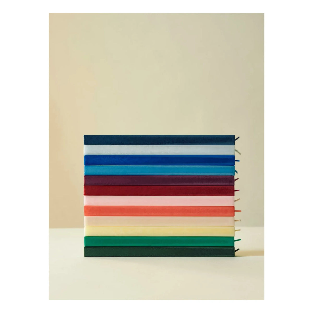 Hola - Velas cuadradas - Set de 4 | Verde
