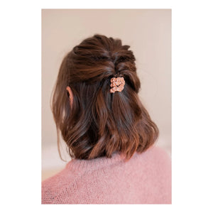 Bachca - Scrunchies de seda - Pack de 2 | Rosa
