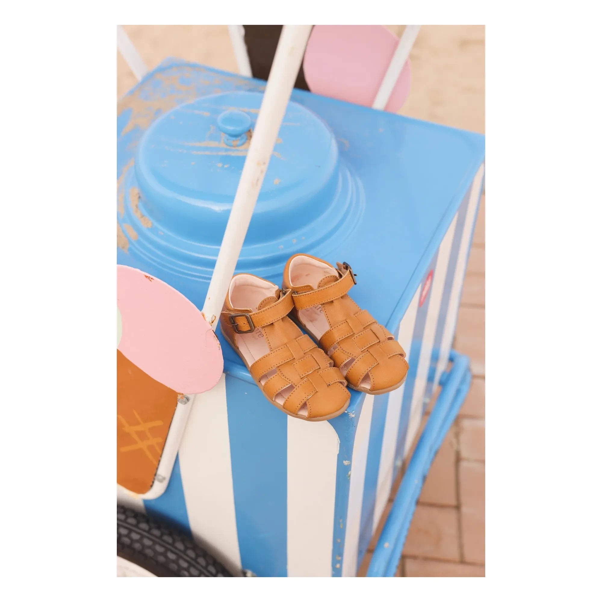 Lazare - sandalia Ernest | Camel