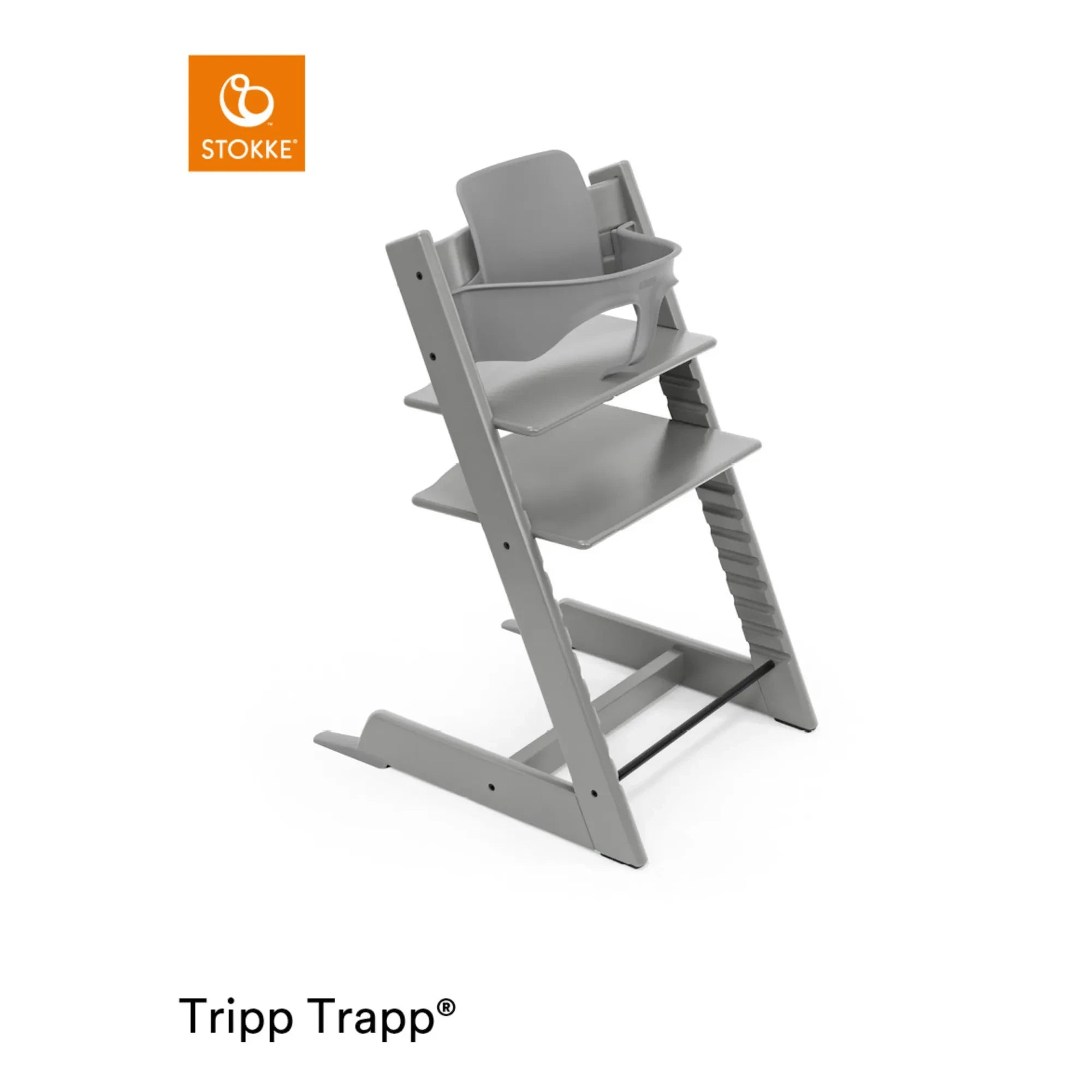 Stokke® - Tripp Trapp® Trona de Haya | Gris