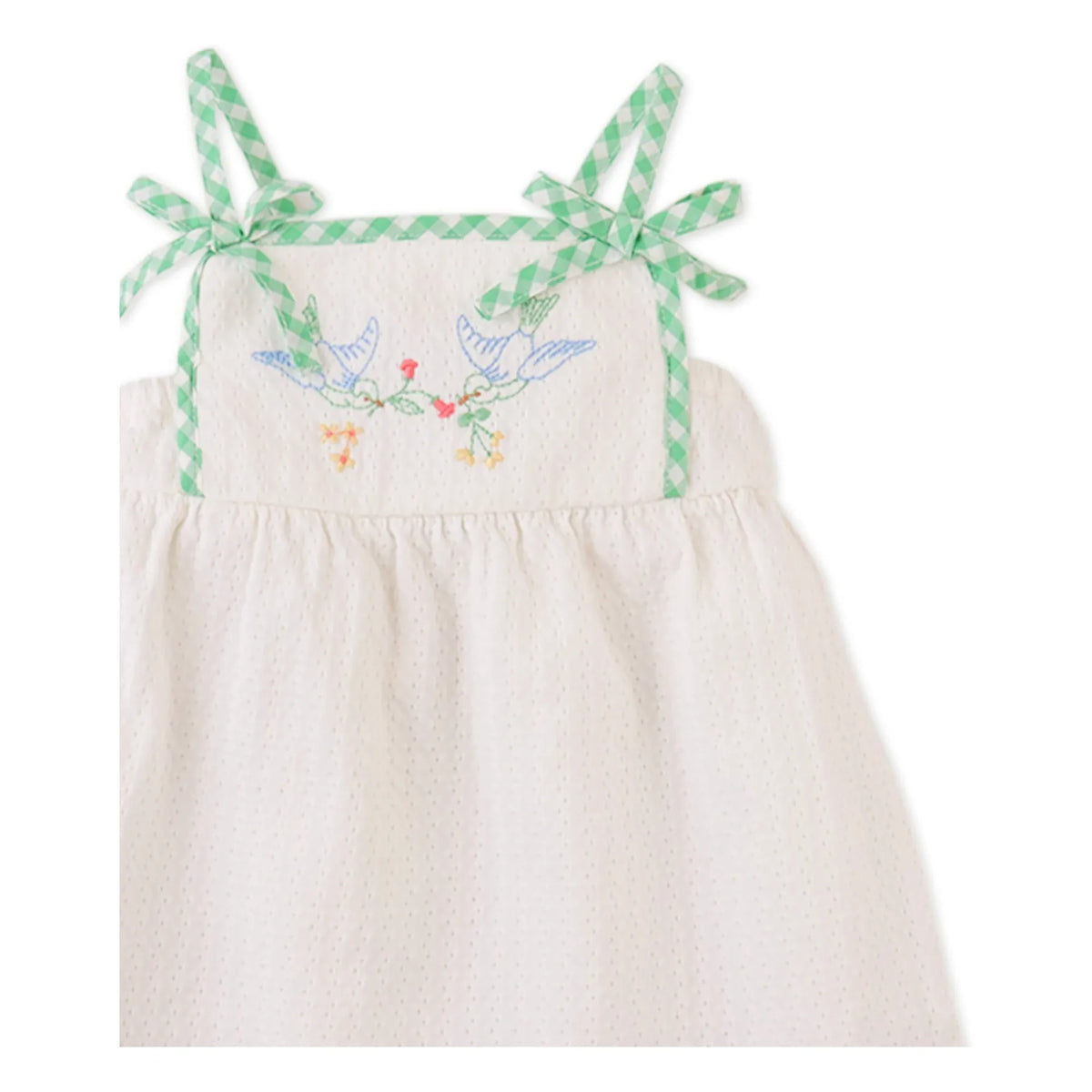 Gingersnaps - Vestido bordado Aviana | Blanco