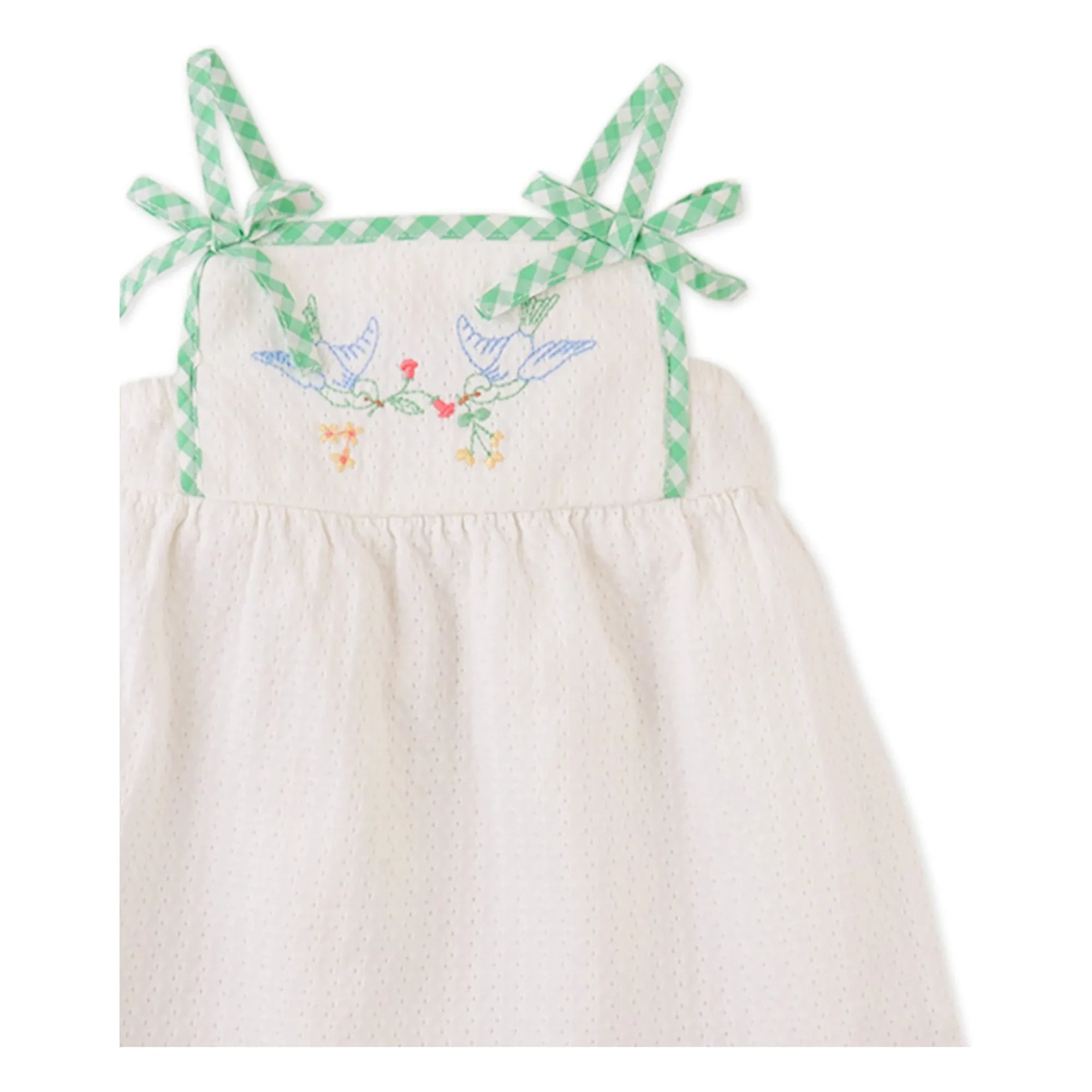 Gingersnaps - Vestido bordado Aviana | Blanco