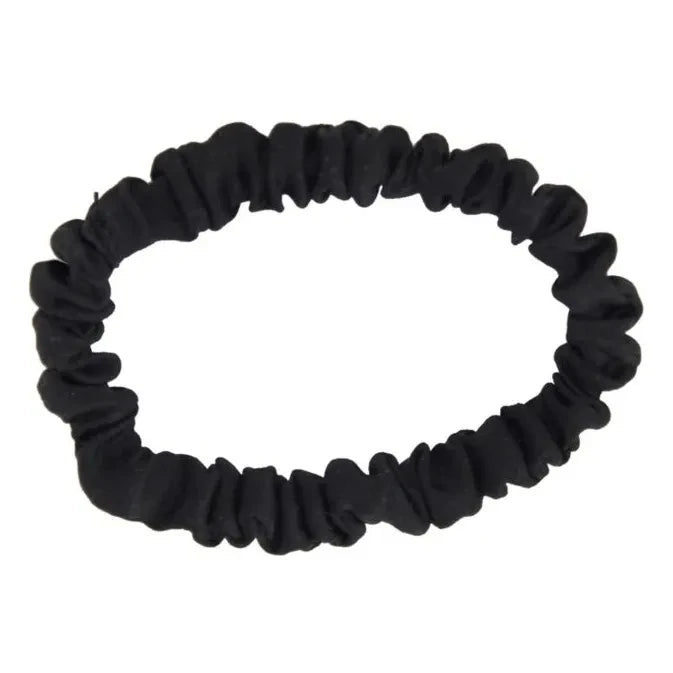 Bachca - Gomas de pelo de seda - Set de 2 | Negro