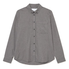 Les Deux - Camisa de franela a cuadros Konrad | Blanco roto