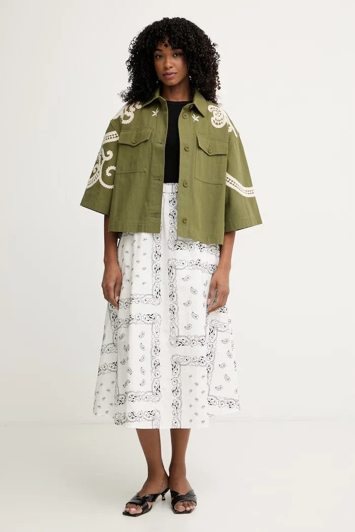 Weekend Max Mara Falda de algodón CARAVAN