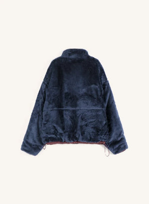 Bobo Choses - Chaqueta sherpa cómoda | Marrón oscuro