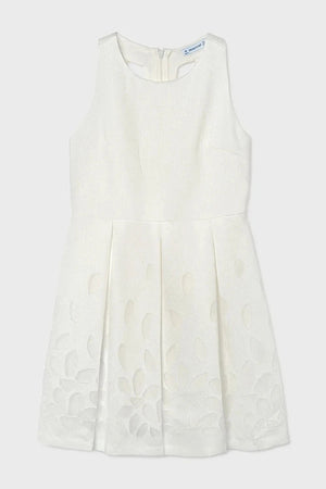 Vestido infantil de lino Mayoral