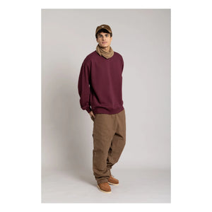 Smallable Man - Sudadera de algodón orgánico | Berenjena