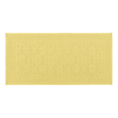 Haomy - Alfombra de baño Kymi | Amarillo Paja