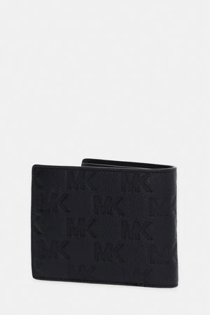 Set de cartera de cuero y tarjetero Michael Kors para hombre