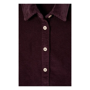 American Vintage - Camisa de algodón Padow | Berenjena