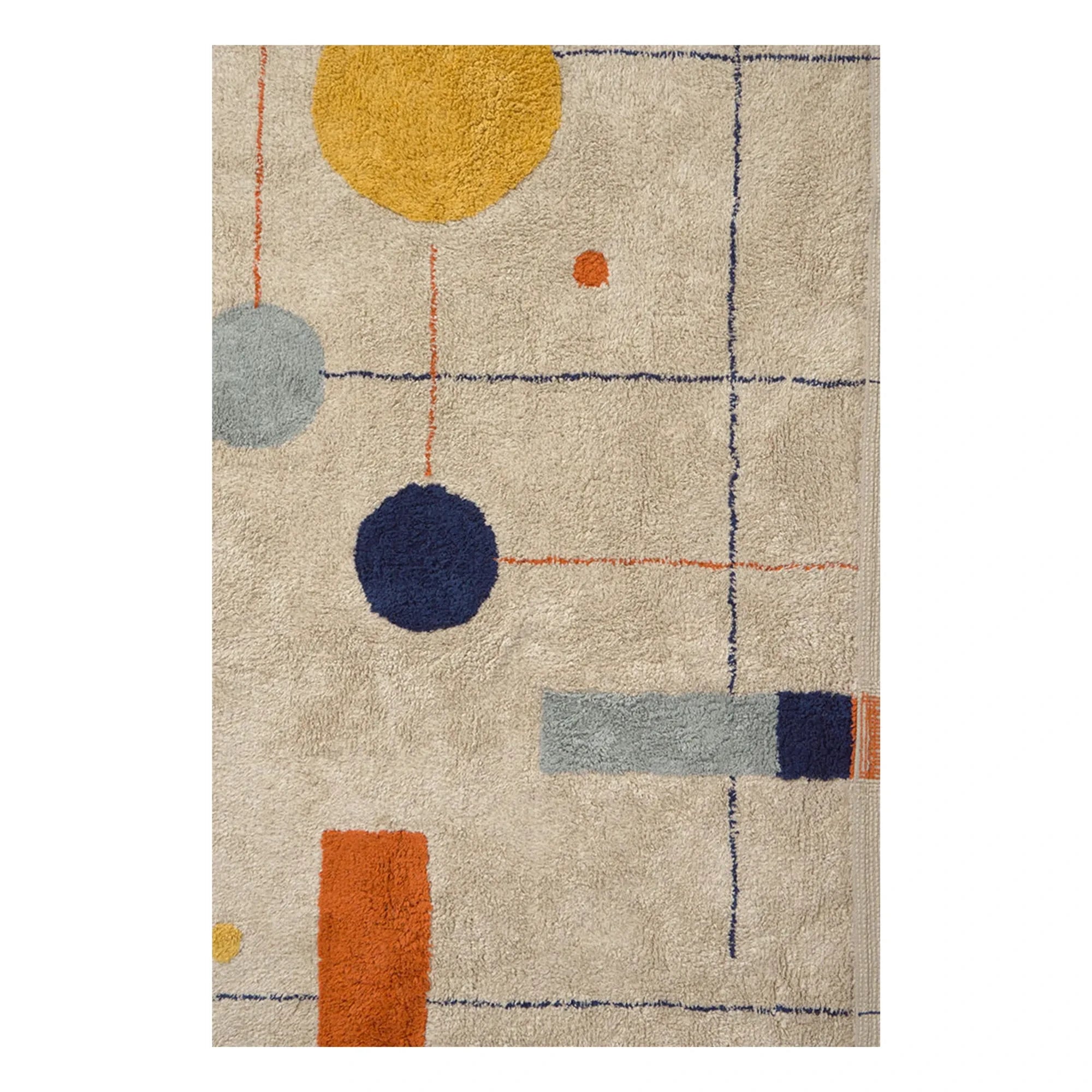 Lorena Canals - Alfombra de diseño geométrico | Beige