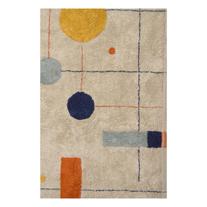 Lorena Canals - Alfombra de diseño geométrico | Beige