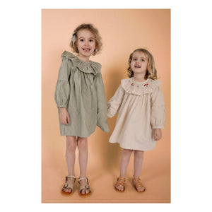 Loir - Vestido de lino Bianca | Crudo