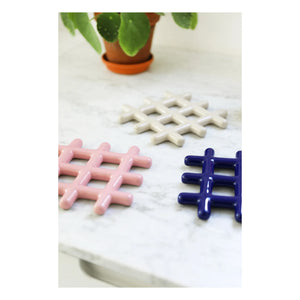 &Klevering - Salvamanteles De Rejilla | Azul