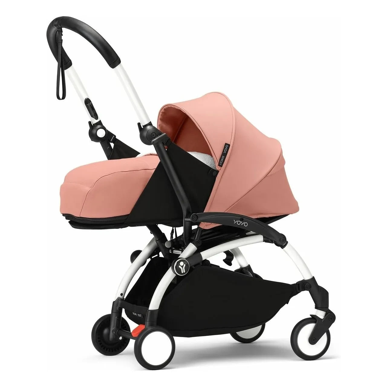 Stokke® - Cochecito de recién nacido YOYO³ 0+ Armazón blanco | Ginger