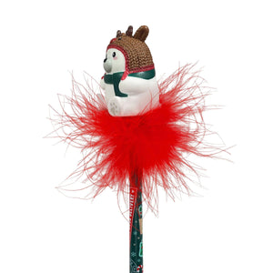 Legami - Bolígrafo Navideño con Oso Polar Iluminado - Escribir es Magia