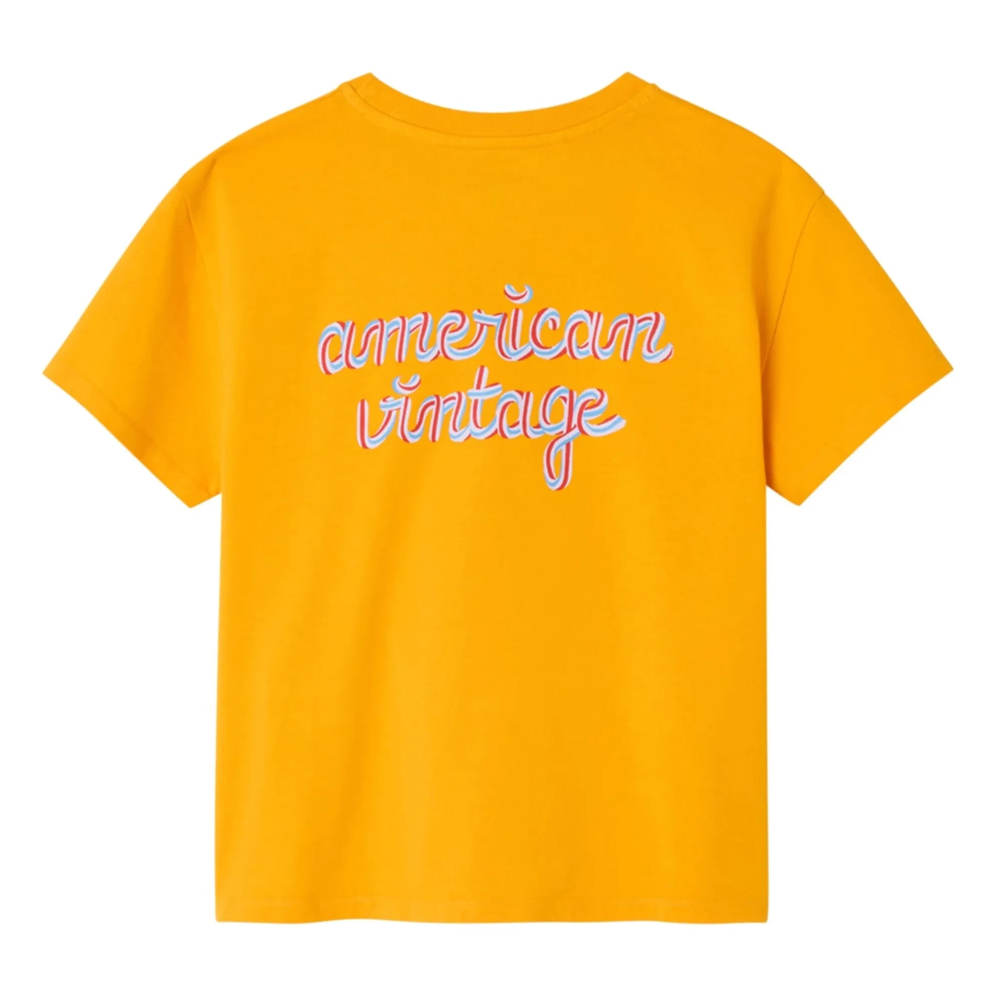 American Vintage - Camiseta Fizvalley Pasta de Dientes | Naranja