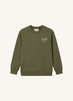 Smallable Kid - Favio Friends & Co Sudadera de Algodón Orgánico | Verdigris