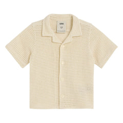 OAS - Camisa de ganchillo Nicaro | Crudo