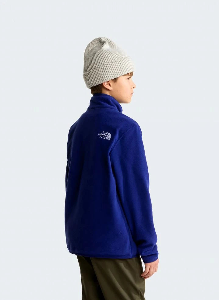 The North Face - Polar con Capucha Estilo Glacier | Azul Real