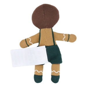 Fabelab - Peluche de hombre de jengibre | Verde oscuro